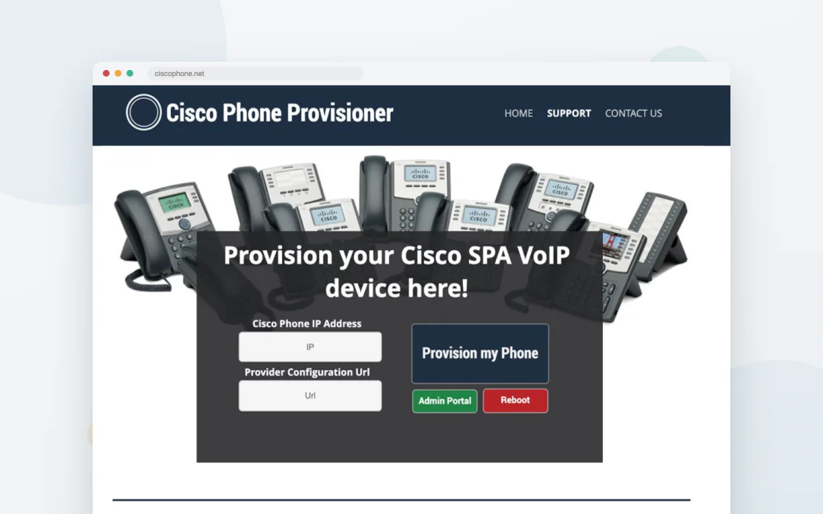 Cisco Phone Provisioner